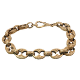 8” Pre-owed 9CT Figure of 8 Belcher Bracelet (22.22g)